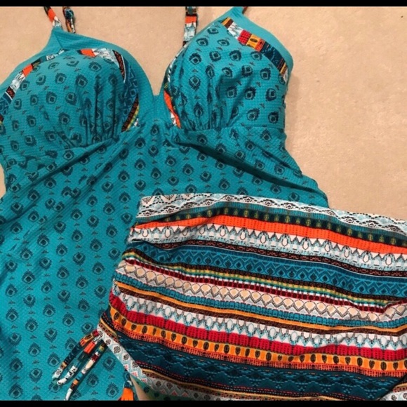 Lane Bryant Other - Lane Bryant cacique tankini swimsuit 24 New